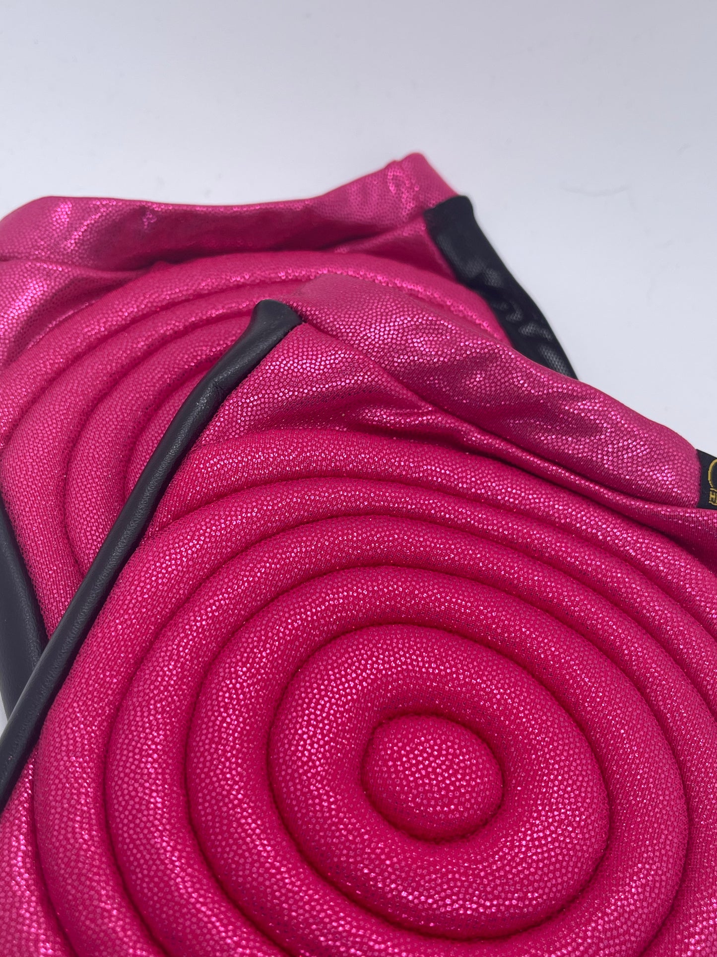 Glitter Knee Pads (Light Padding) Hot Pink