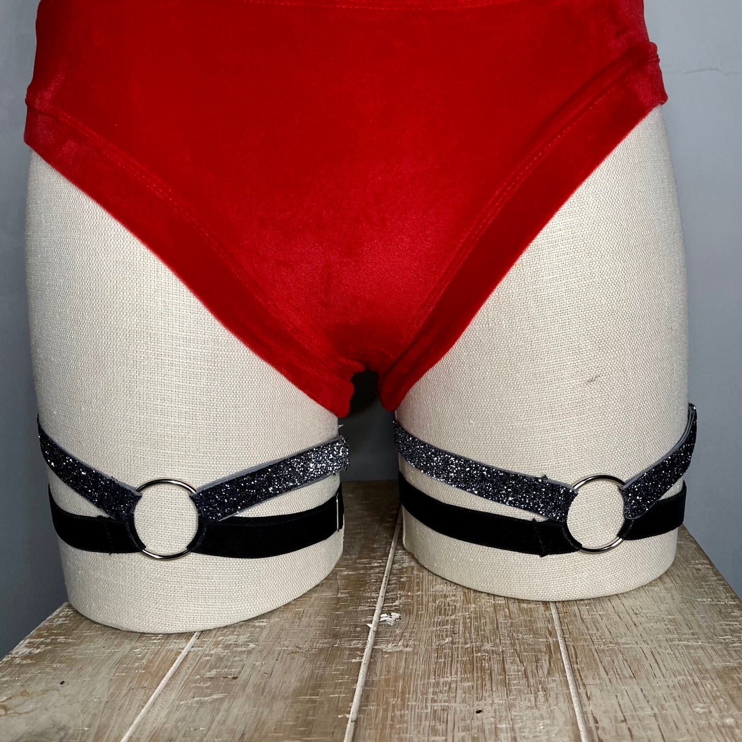 Garters by Diamond Divas (pair)