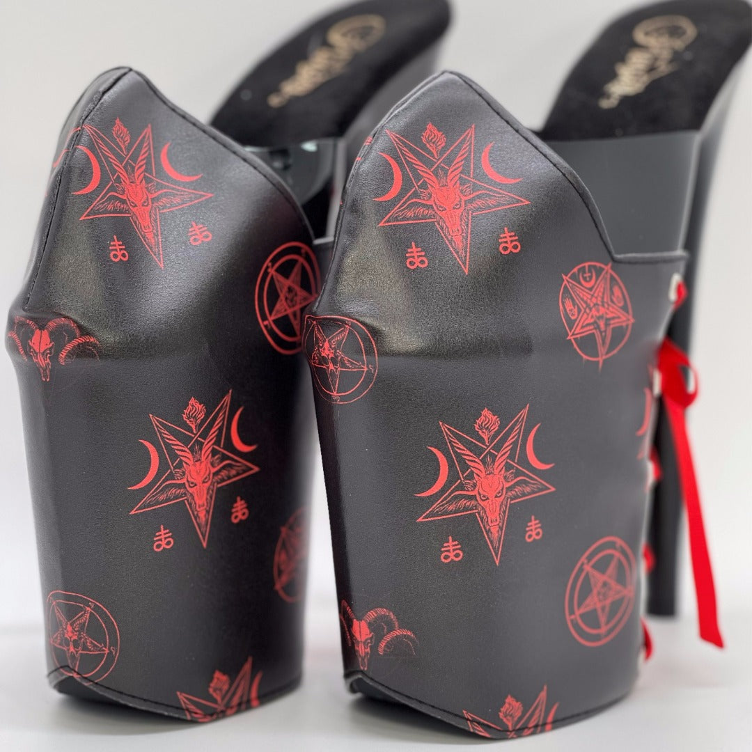 Skins for Heels - Pentagrams