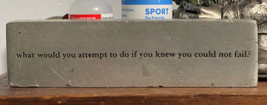 What Would You Attempt To Do If You Weren't Afraid: Part 2