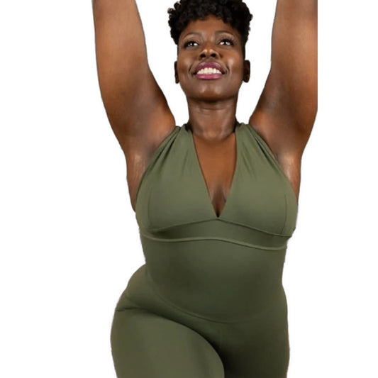 OnTheMarq Jumpsuit - Olive