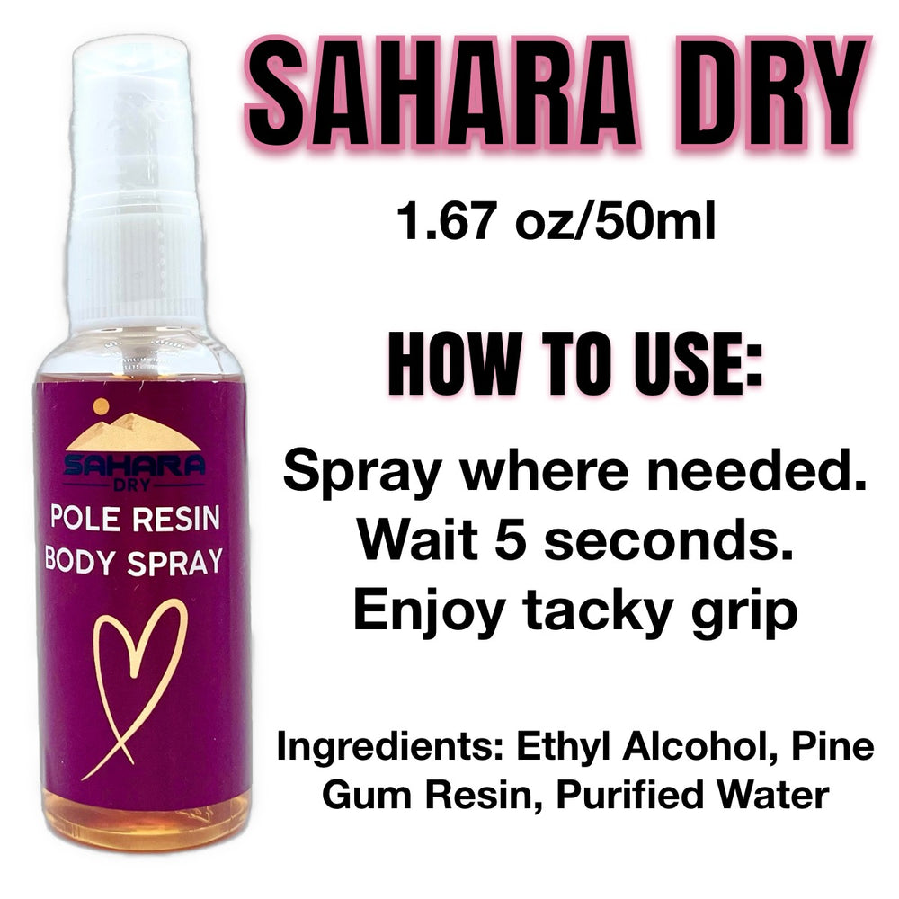 Sahara Dry Pole Grip Body Spray