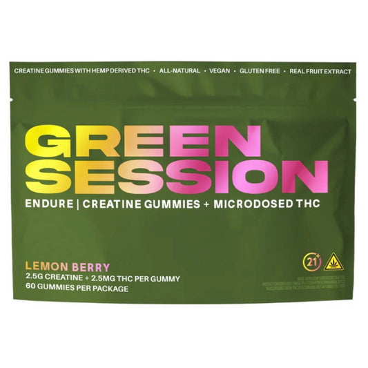 Green Sessions Creatine Gummies