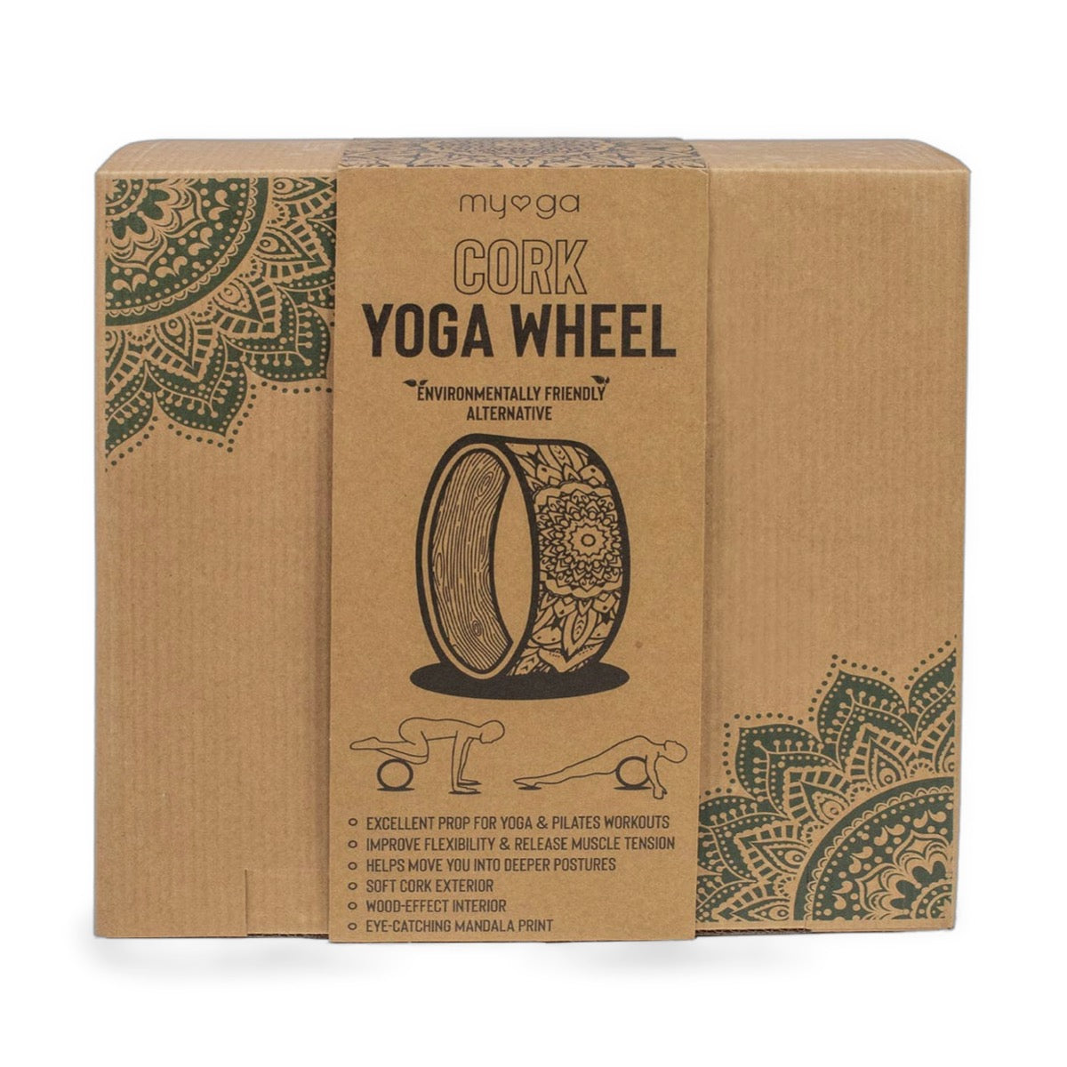 Cork Yoga Wheel