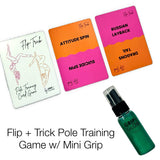 FLIP + TRICK Pole Training Game w/ Mini Grip