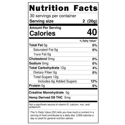 Green Sessions Creatine Gummies