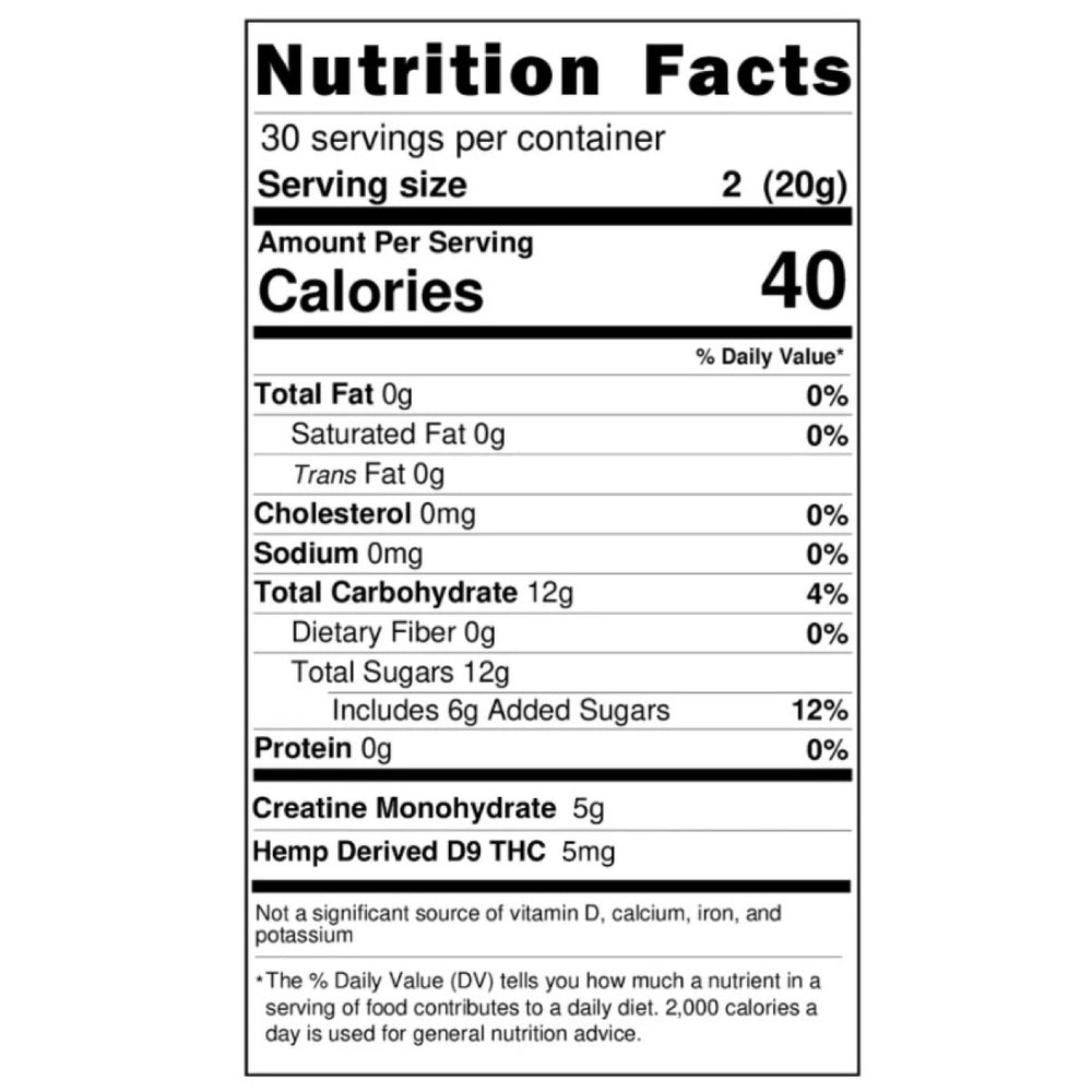 Green Sessions Creatine Gummies