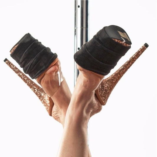 Shoe Covers - Black velvet