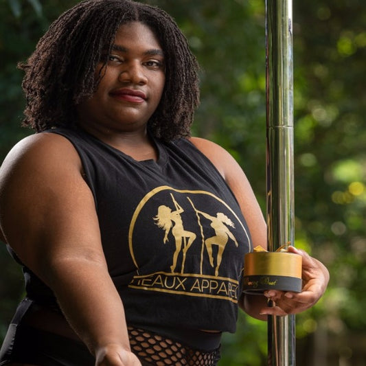 Dewy Body Shimmer w/ Pole Grip (Normal to Dry Skin)