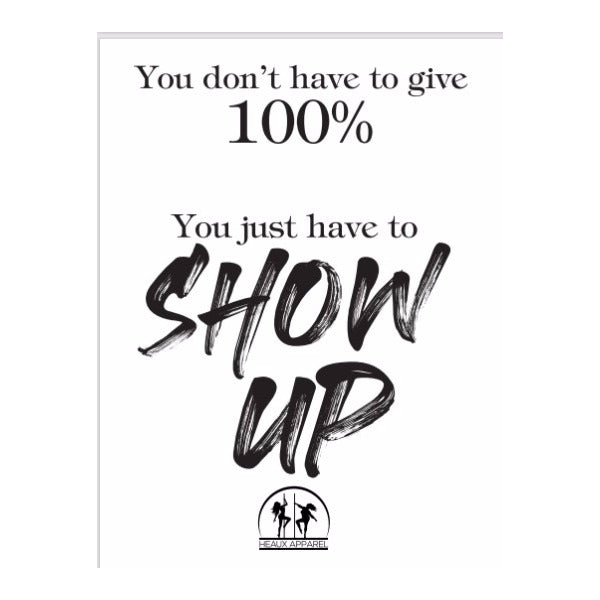 You Don't Have To Give 100% - Boxy Crop