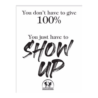 You Don't Have To Give 100% - Boxy Crop