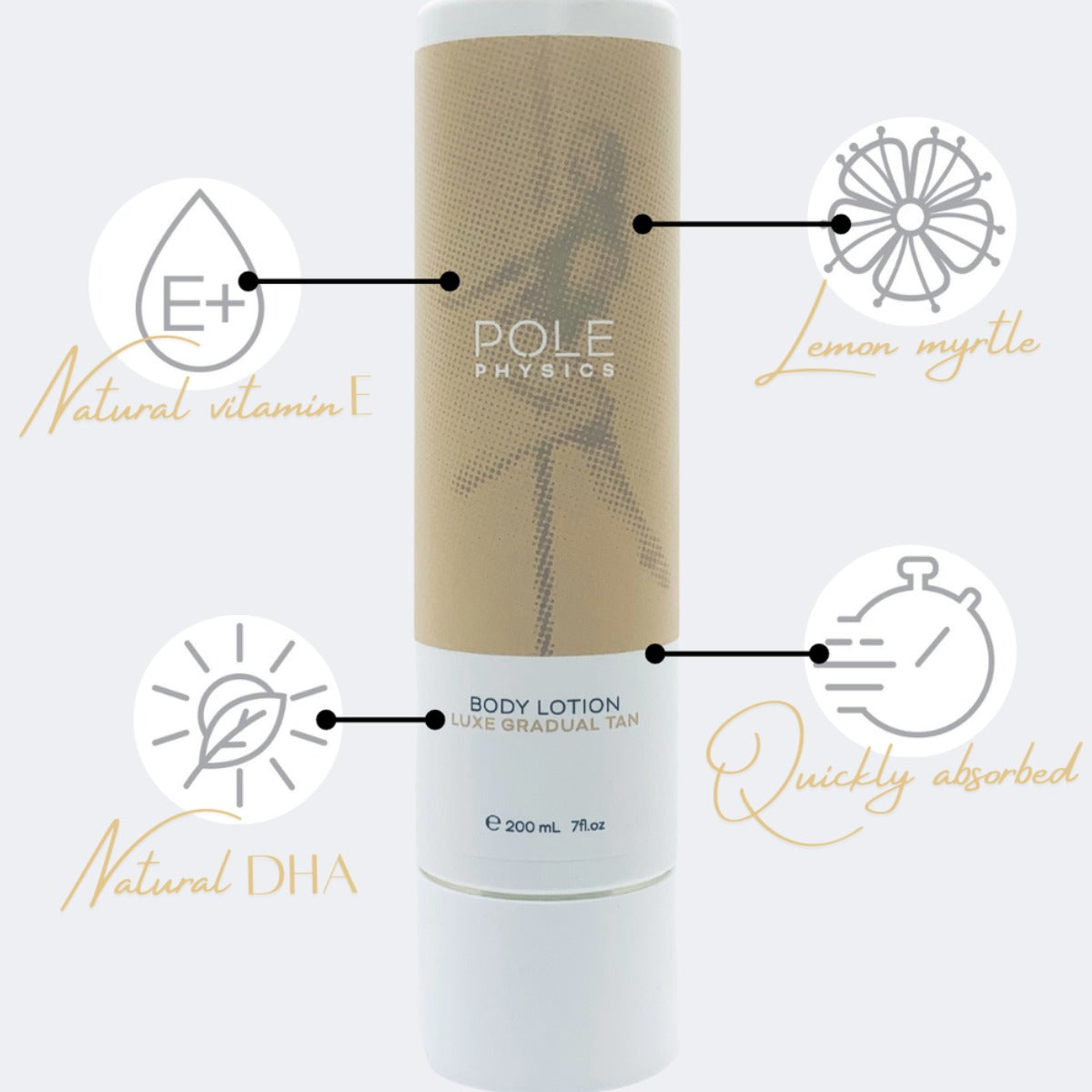 Pole Physics Lotion: Luxe Gradual Tan