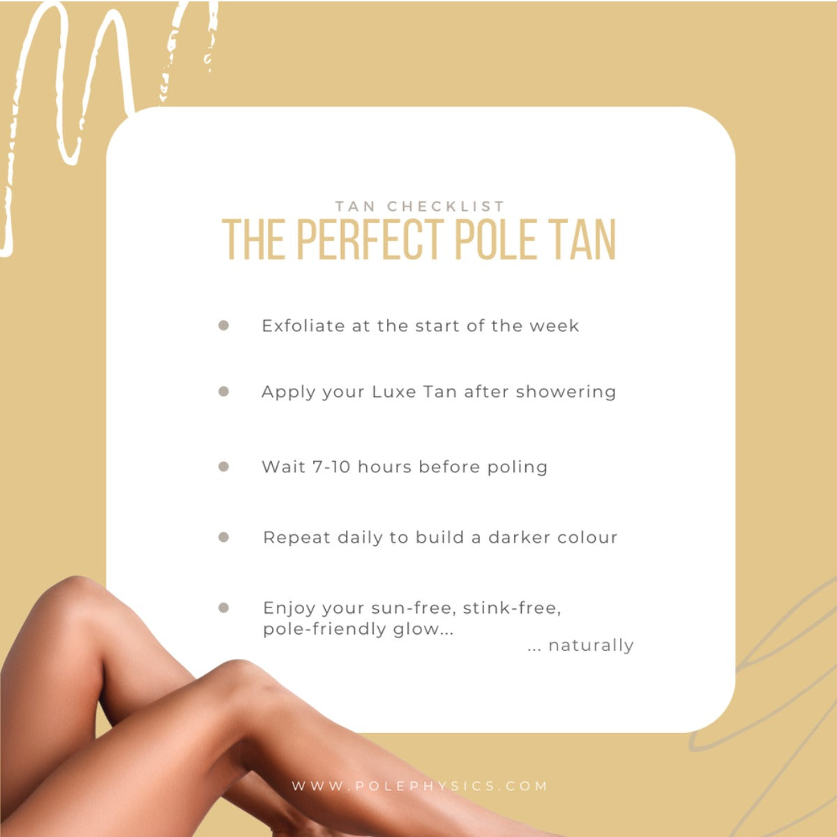 Pole Physics Lotion: Luxe Gradual Tan