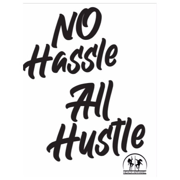 No Hassle All Hustle Boxy Crop