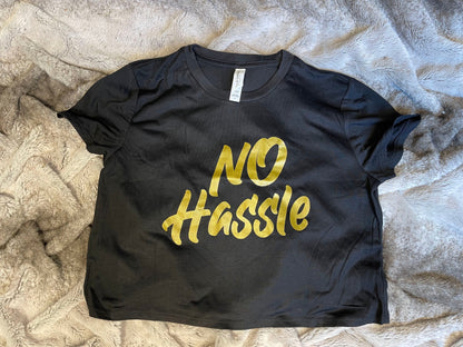 No Hassle All Hustle Boxy Crop