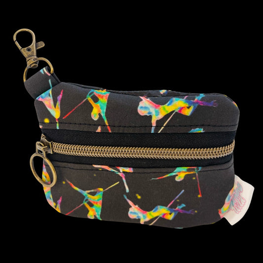 Pole Dancer Small Change Purse - Rainbow Dancers