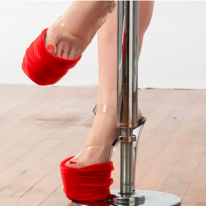 Shoe Covers - Red Velvet