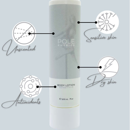 Pole Physics Lotion: Sensitiv+e (Unscented)